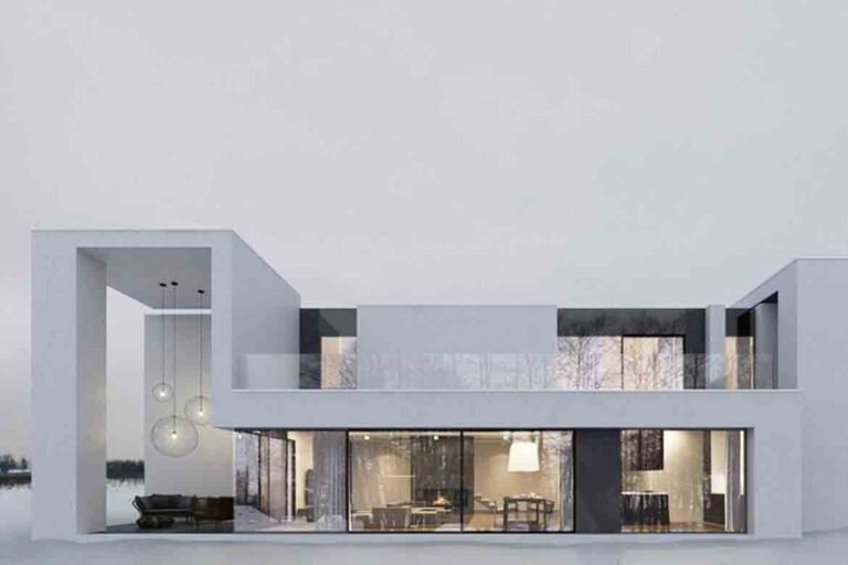 House minimalist modern characteristics architecture exterior designs design mmh stripe burg der marcel van yr